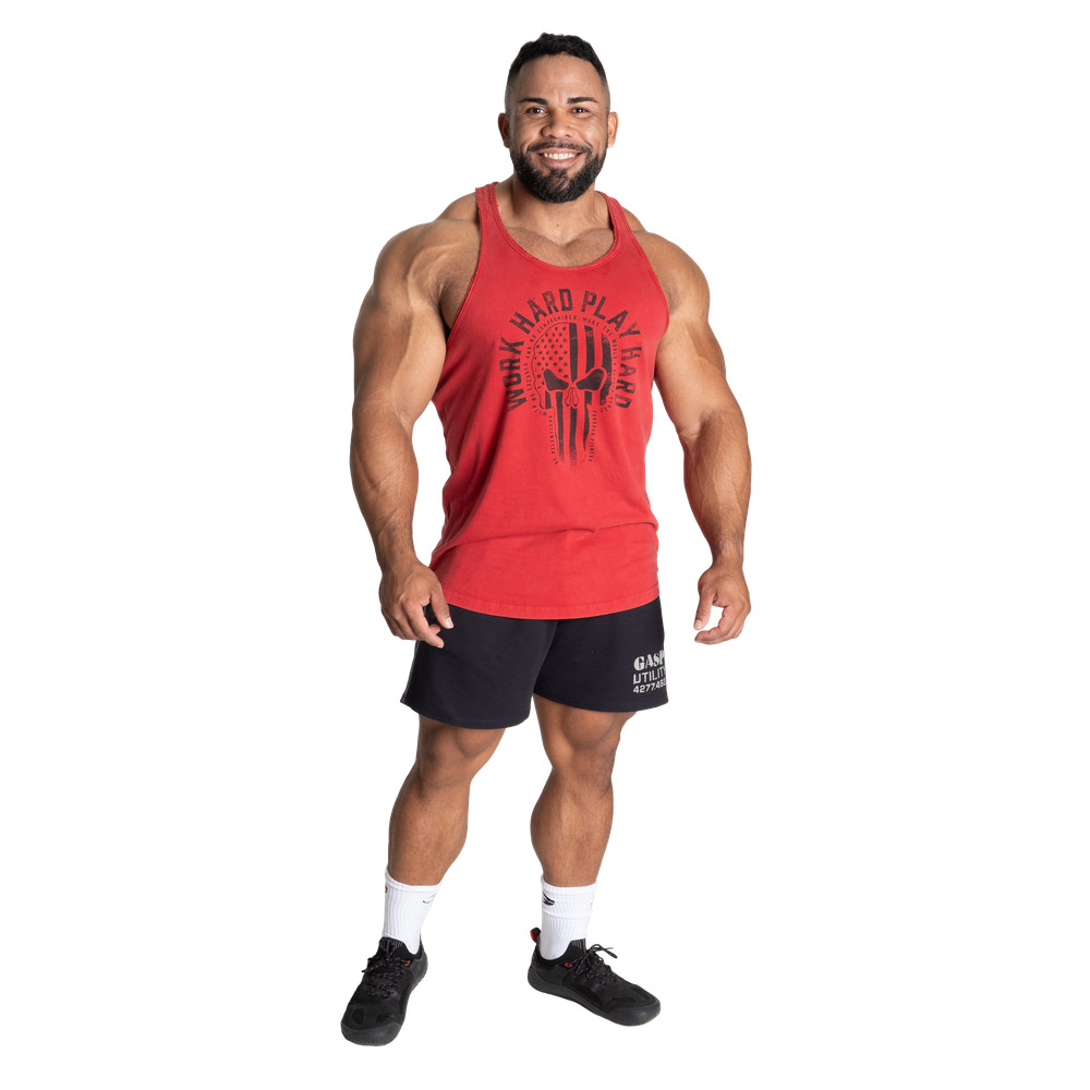 Майка Gasp Skull Red