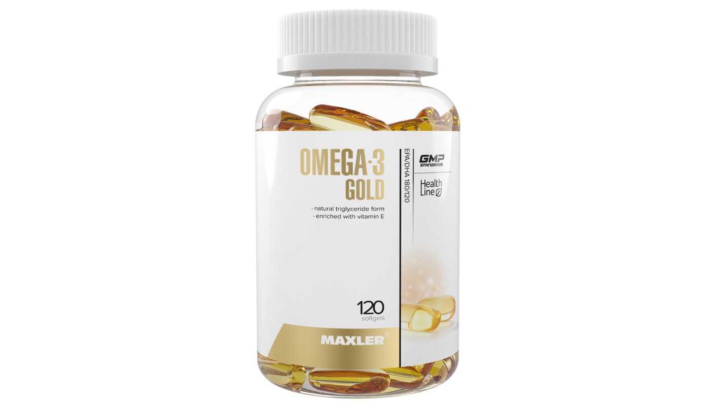 Maxler Omega-3 Gold 120 гел.капс