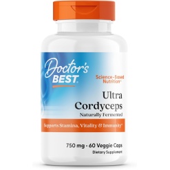 Doctors Best, Ultra Cordyceps 750mg 60 капс