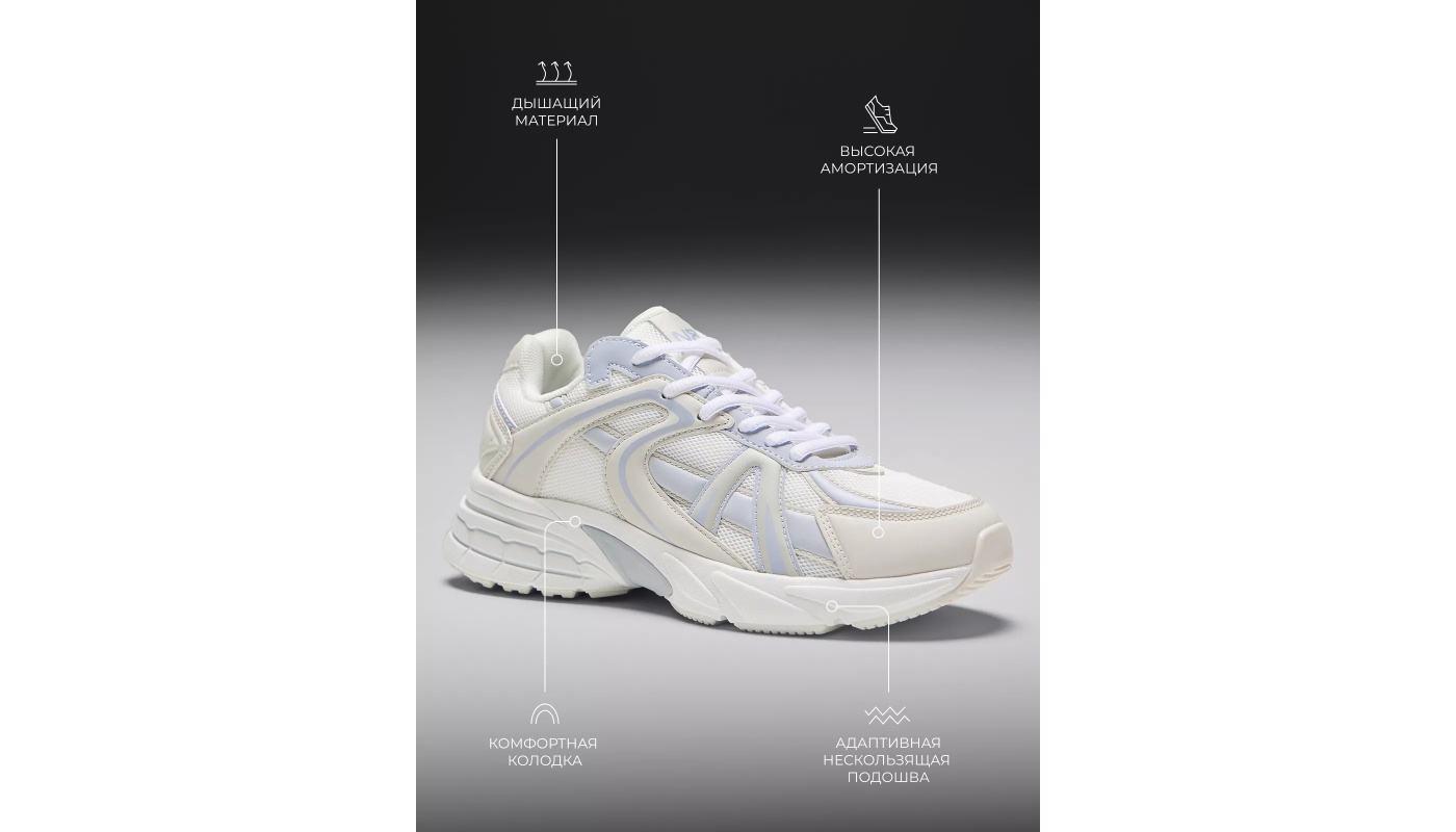 Кроссовки женские