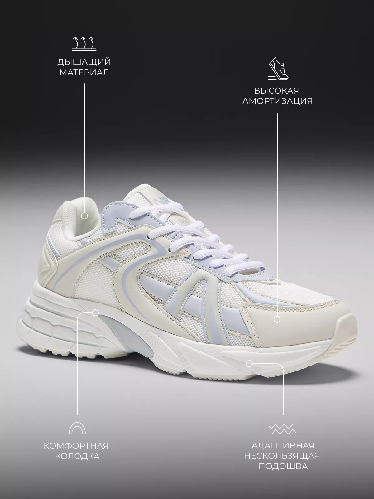 Кроссовки женские