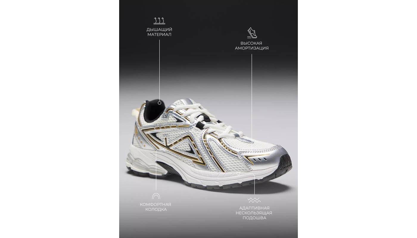 Кроссовки женские