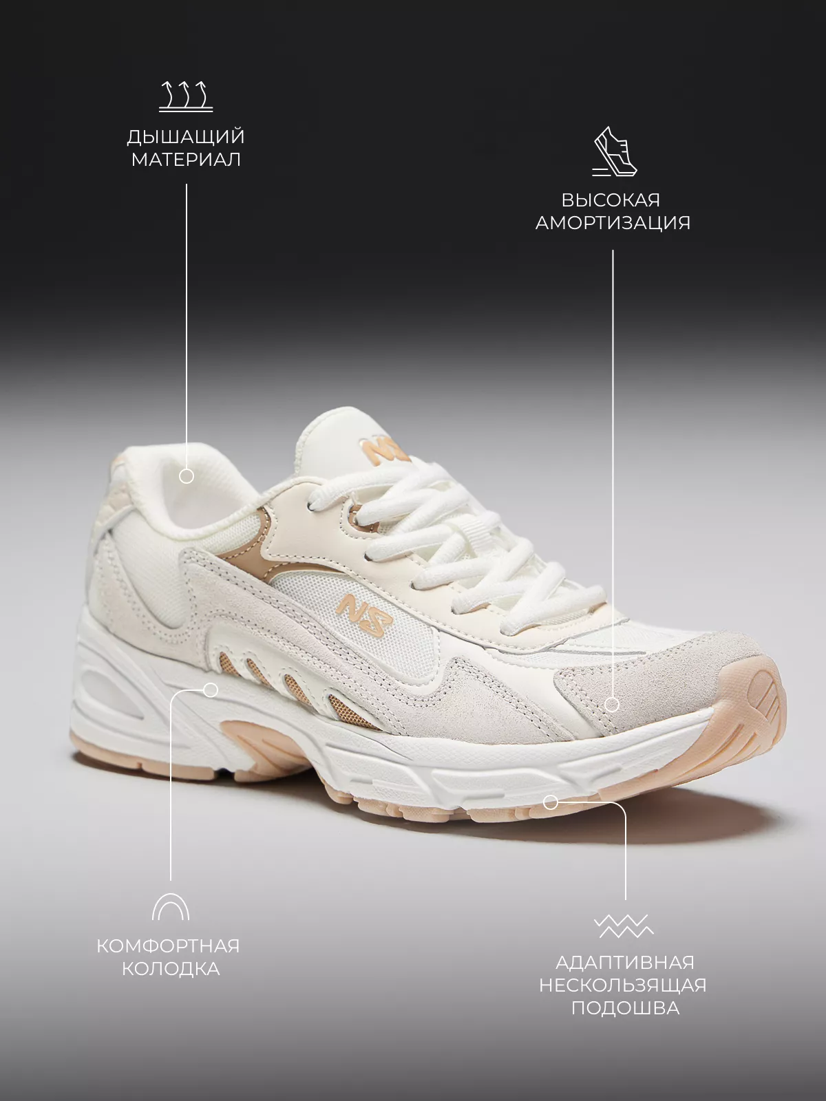 Кроссовки женские