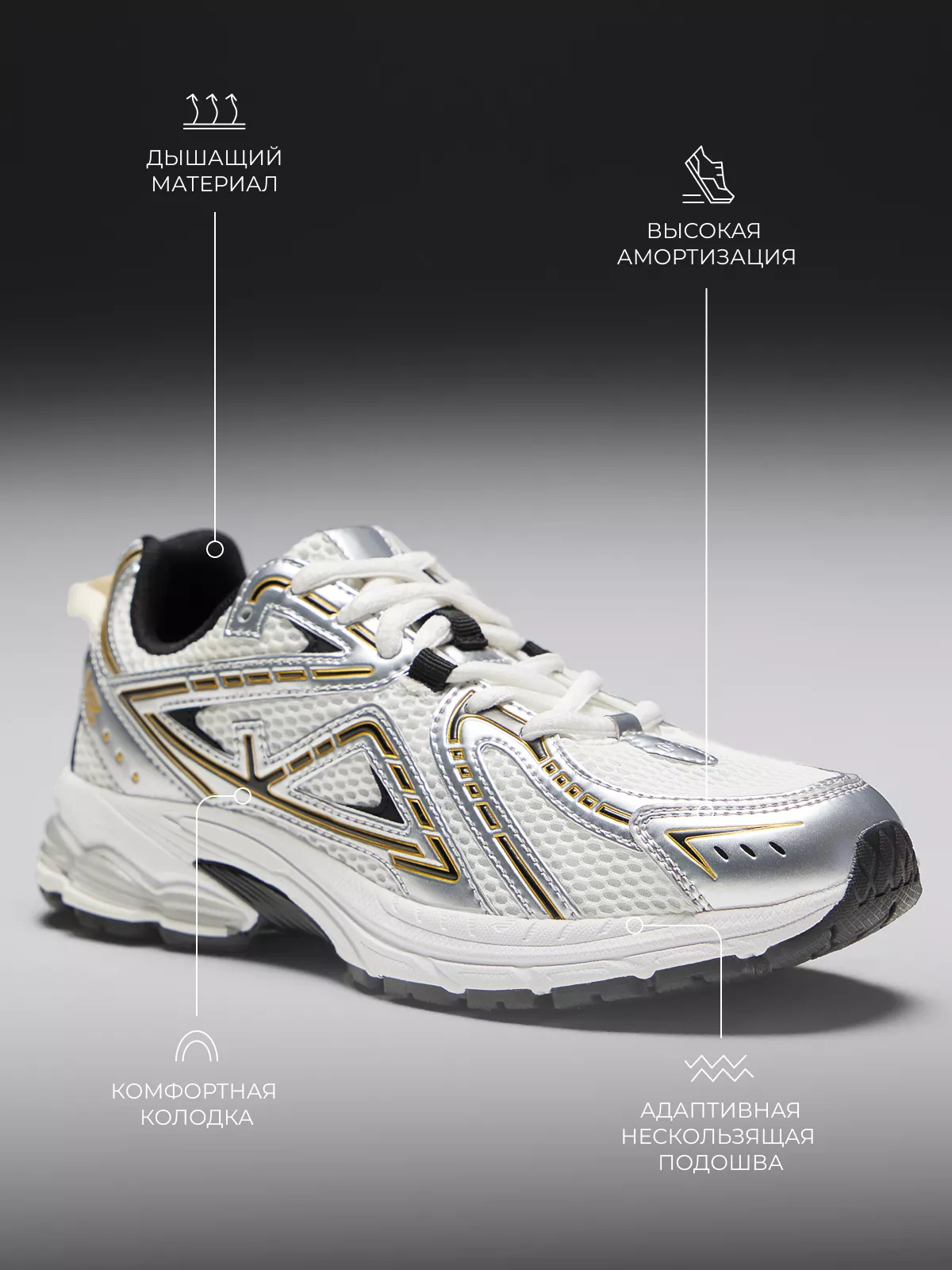 Кроссовки женские