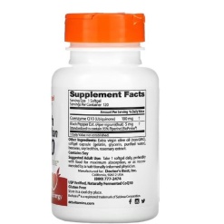 High Absorption CoQ10 with BioPerine 100 mg. 60 капс