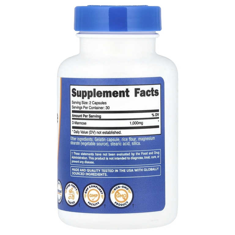 Nutricost D-Mannose 60 капс