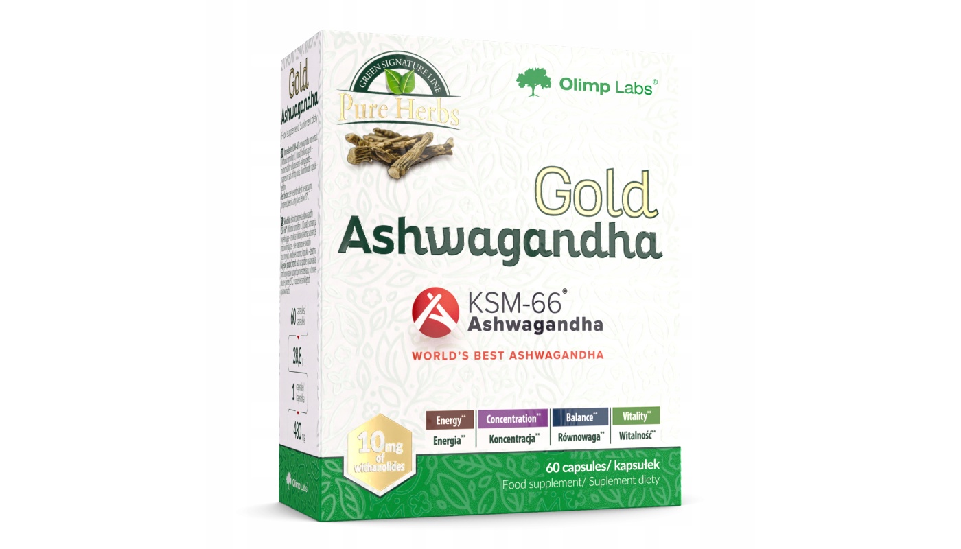 Olimp Gold Ashwagandha KSM-66 60 капс