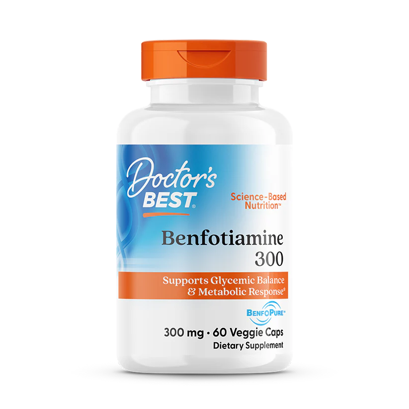 Doctor's Best Benfotiamine 300mg 60 капс