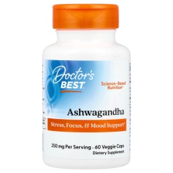 Doctors Best Ashwagandha 250mg 60 капс