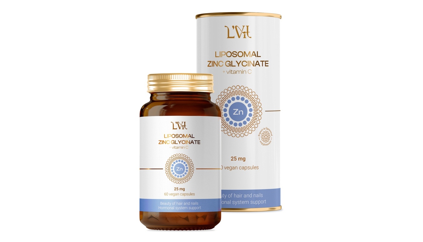 Liposomal Zinc Glycinate+Vitamin C 60 капс