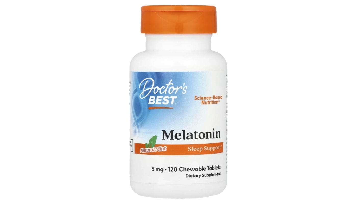 Doctor's Best Melatonin 5 мг 120 жевательных таб