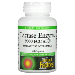 Natural Factors Lactase Enzyme 60 капс