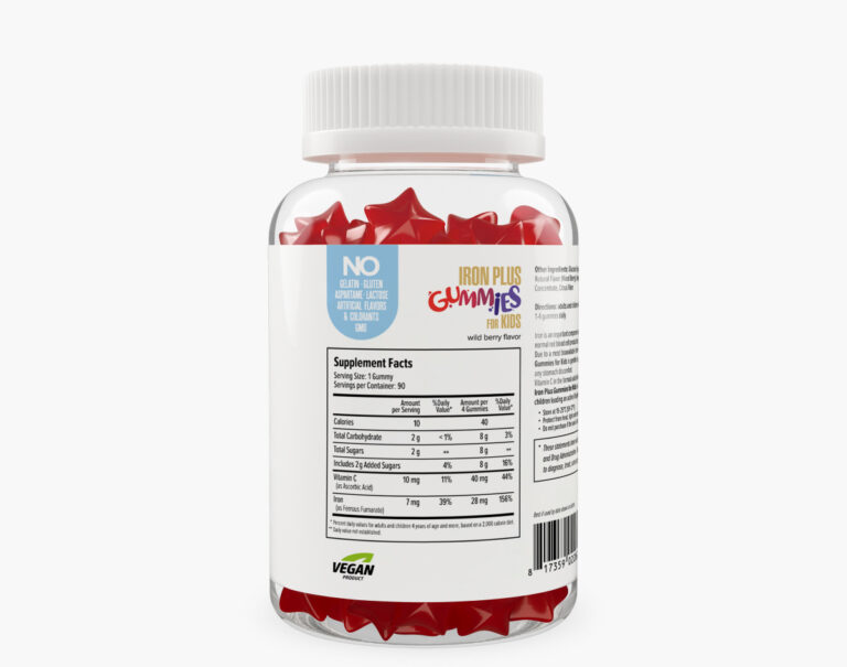 Maxler Iron Plus Gummies for Kids 90 мармеладок