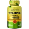 Orzax Vitamin D3 5000 IU 360 гел.капс