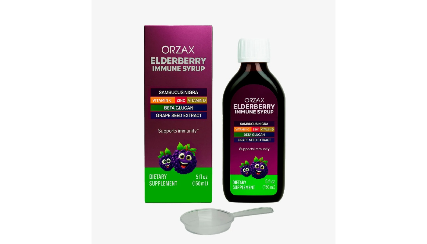 Orzax Elderberry Immune Syrup 150 мл