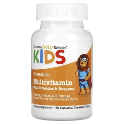 California Gold Kids Multivitamin Gummies 60 мармеладок