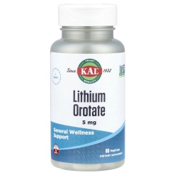 KAL Lithium Orotate 5mg 120 капс