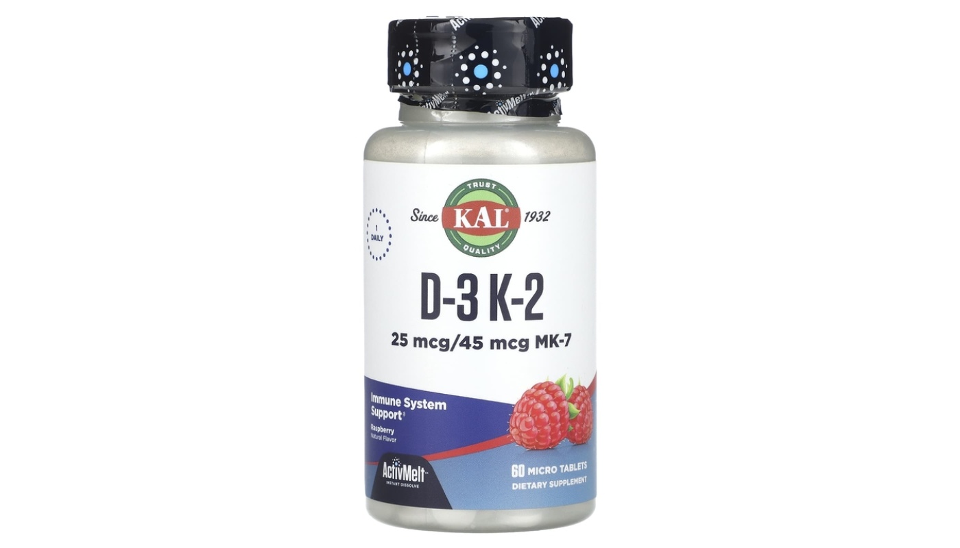 KAL D-3 K-2 ActivMelt 25mcg 60 таб