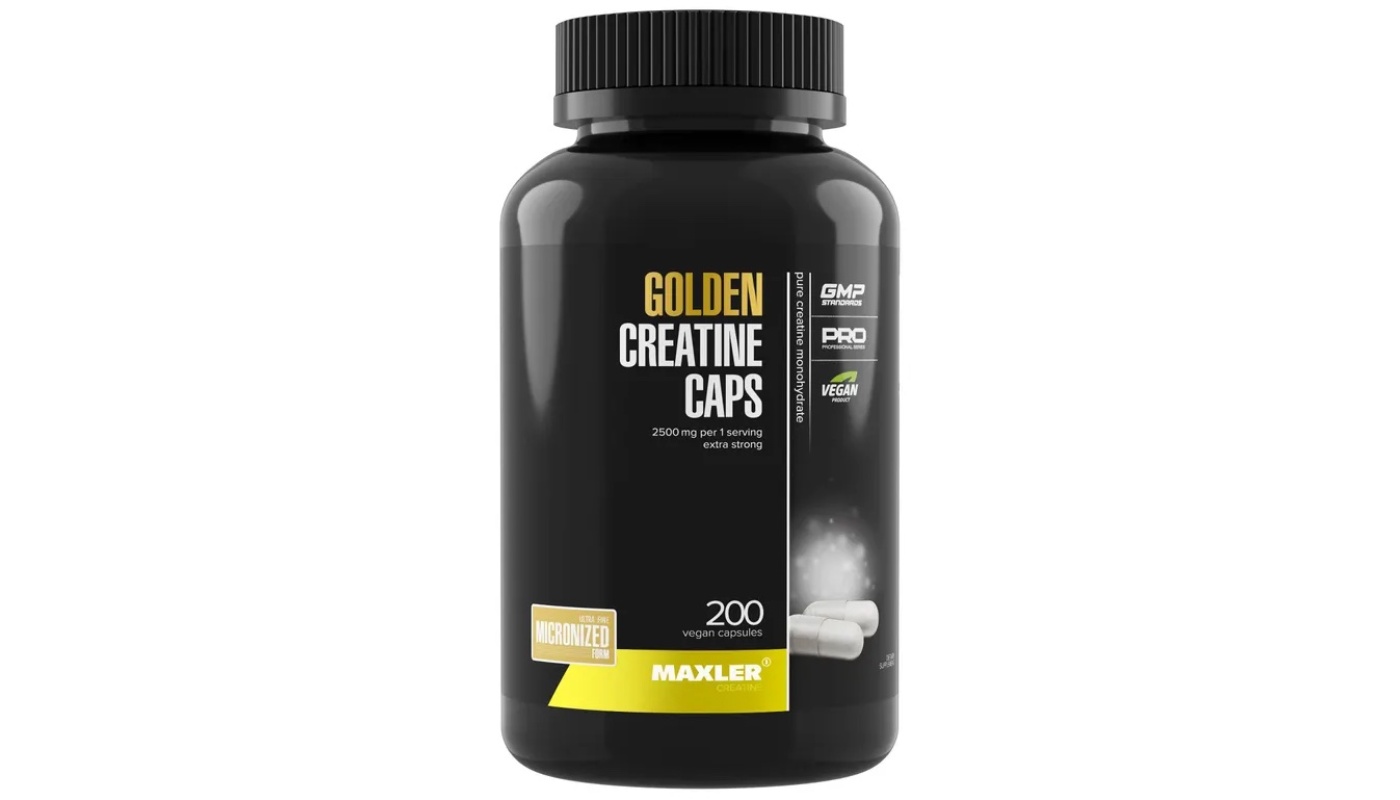 Maxler Golden Creatine Caps 200 капс