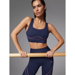 Моделирующий топ-бра с контрастными швами