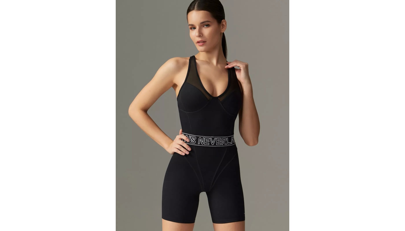 Моделирующий комбинезон Mono Code с сеткой