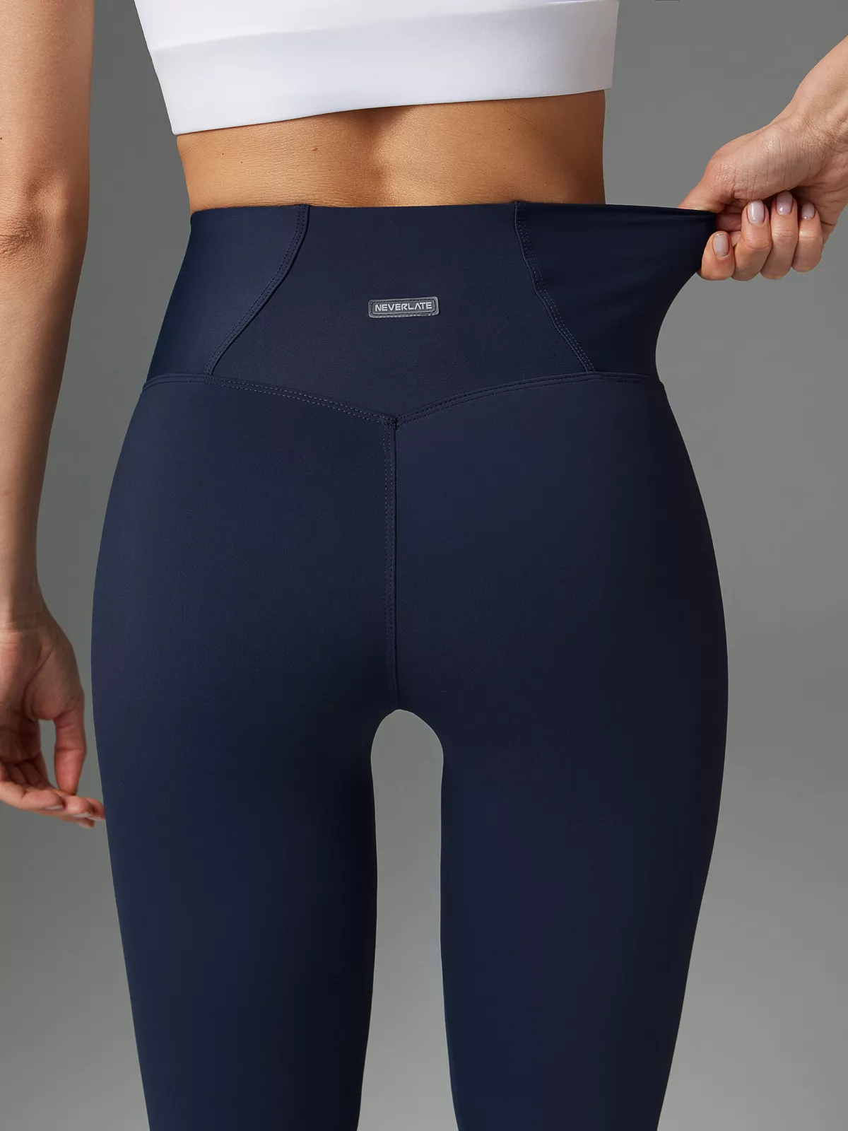 Лосины спортивные с высокой посадкой