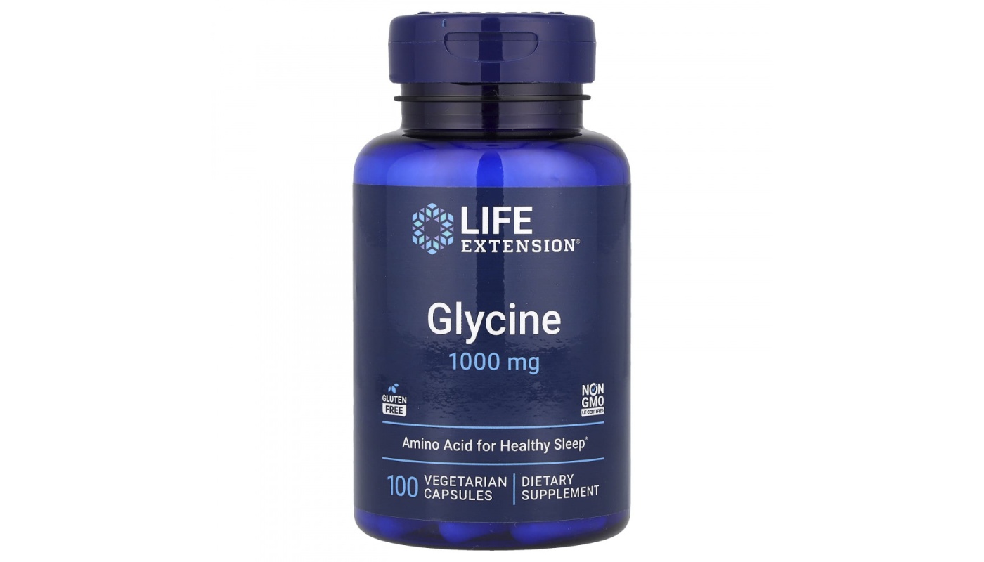 Life Extension Glycine 1000 mg 100 капс
