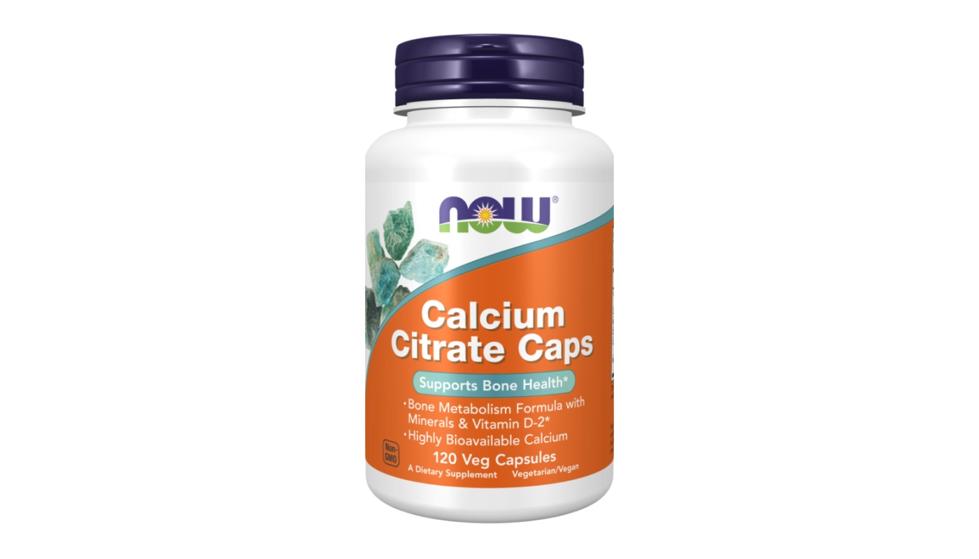 NOW Calcium Citrate 120 капс