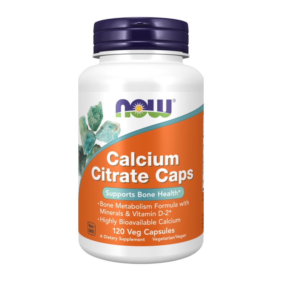 NOW Calcium Citrate 120 капс