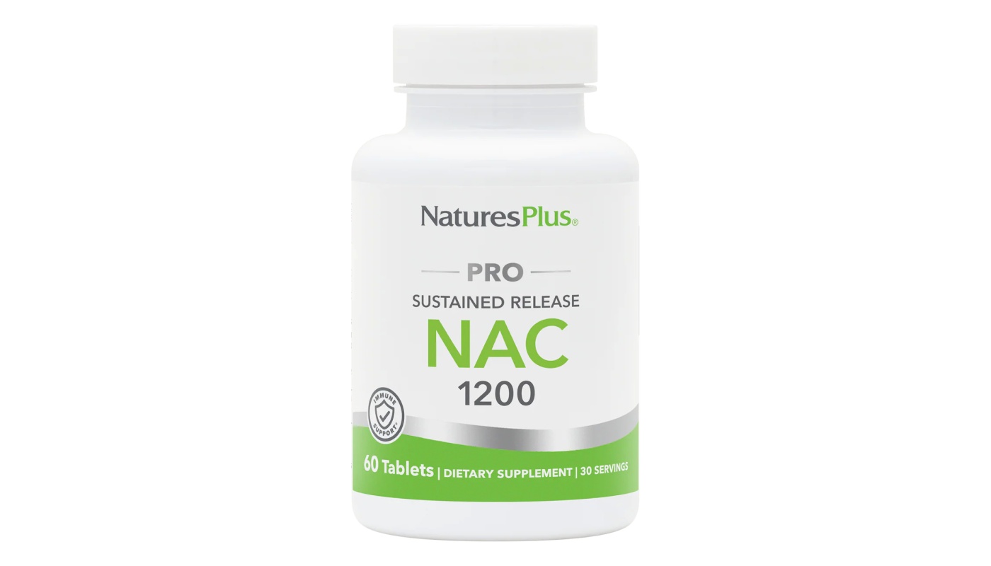 NaturesPlus Pro NAC 1200 mg 60 таб