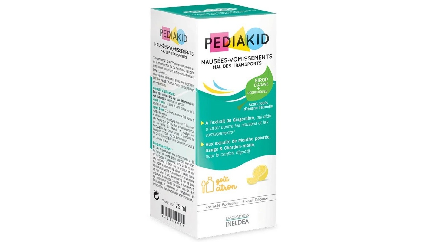 Pediakid Nausées-Vomissements Mal des Transports 125 мл