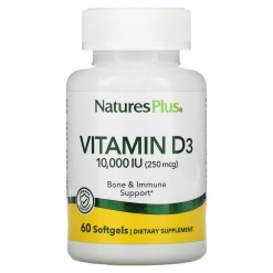 NaturesPlus Vitamin D3 10.000 60 капс