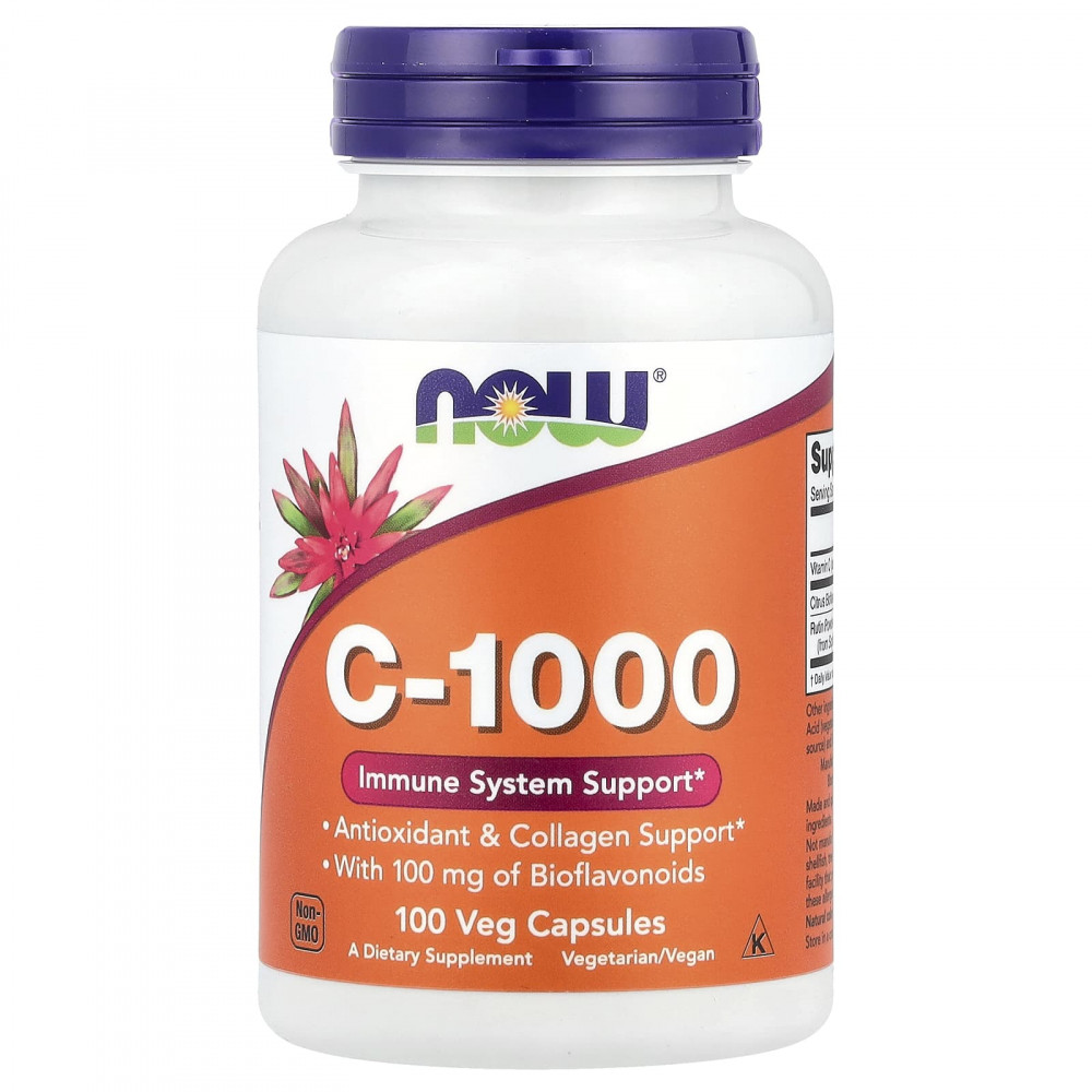 NOW Vitamin C-1000 100 капс