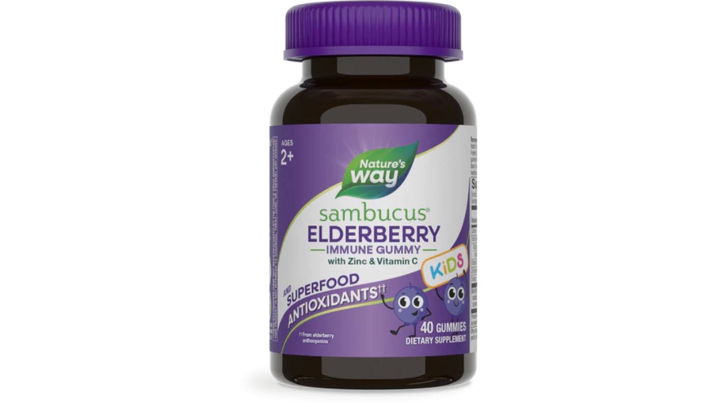 Nature's Way Sambucus Elderberry 40 мармеладок