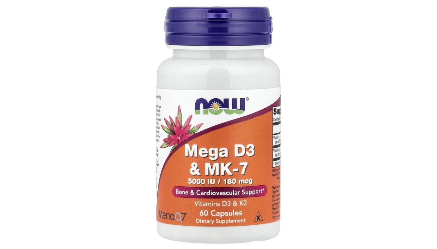 NOW Mega D3&MK7 60 капс