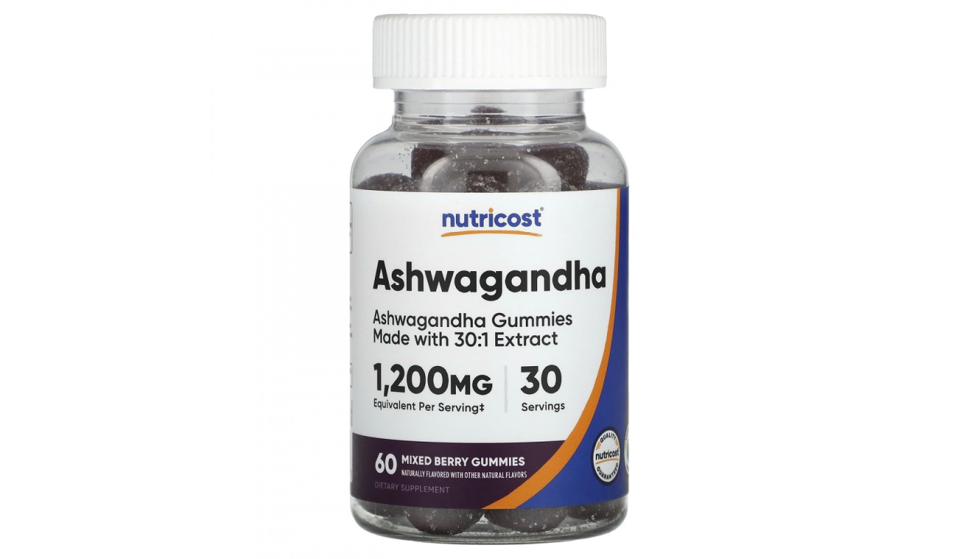 Nutricost Ashwagandha 60 мармеладок