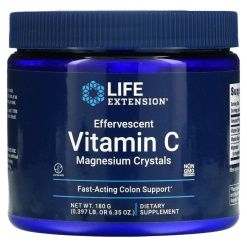 Life Extension Effervescent Vitamin C Magnesium Crystals 180 грамм