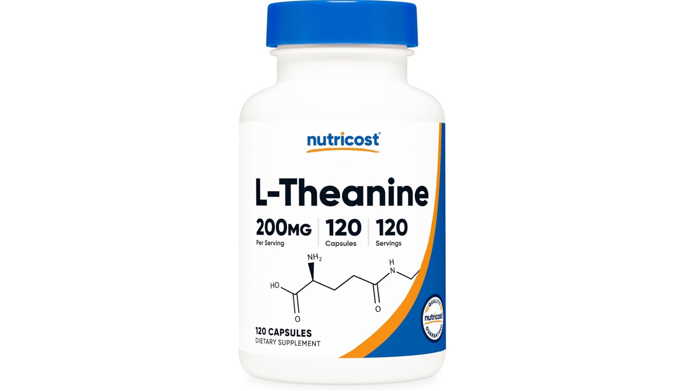 Nutricost L-Theanine 200mg 120 капс