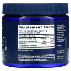 Life Extension Effervescent Vitamin C Magnesium Crystals 180 грамм