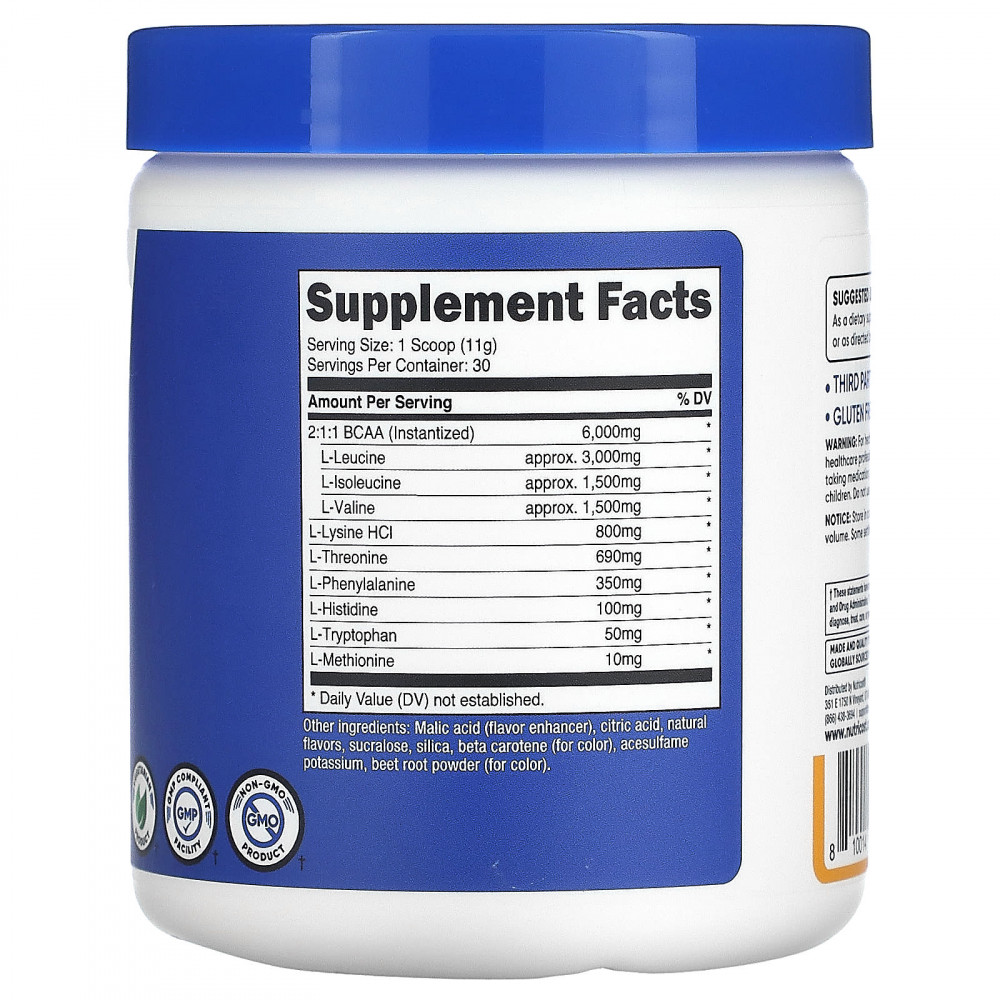 Nutricost EAA Amino 330 гр