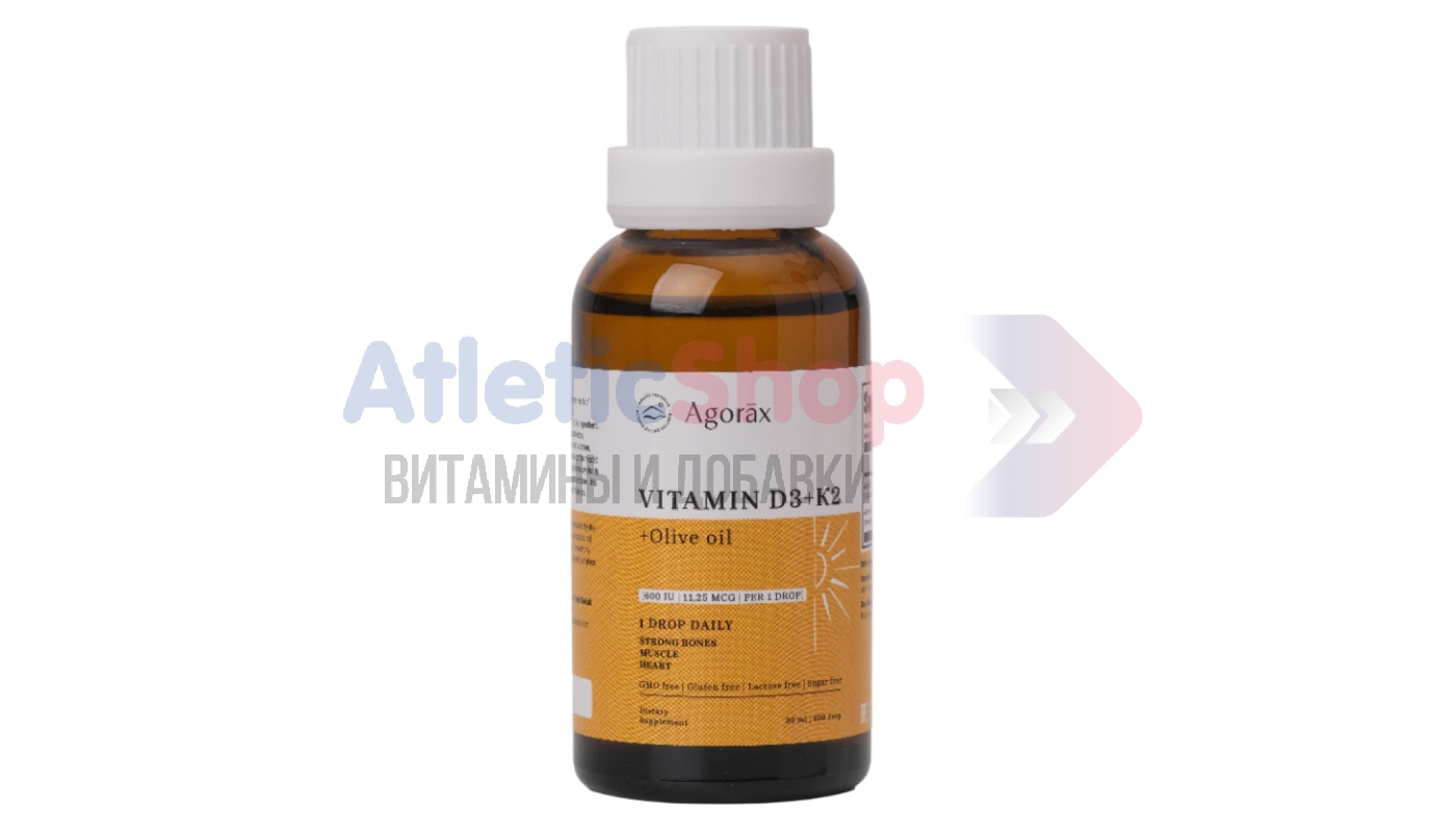 Agorax Vitamin D3K2 30 мл