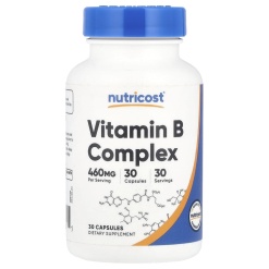 Nutricost Vitamin B Complex 30 капс