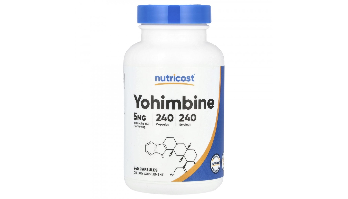 Nutricost Yohimbine 5mg 240 капс