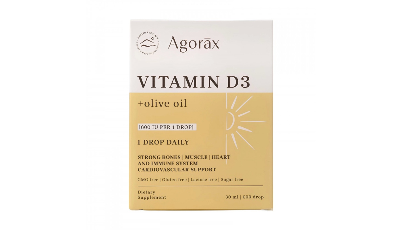 Agorax Vitamin D3K2 30 мл