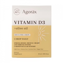 Agorax Vitamin D3K2 30 мл