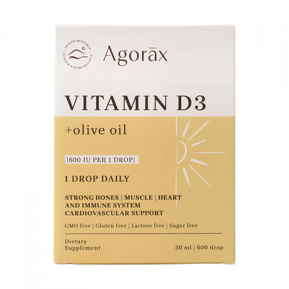 Agorax Vitamin D3K2 30 мл