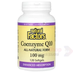 Natural Factors Coenzyme Q10 100мг 120 капс
