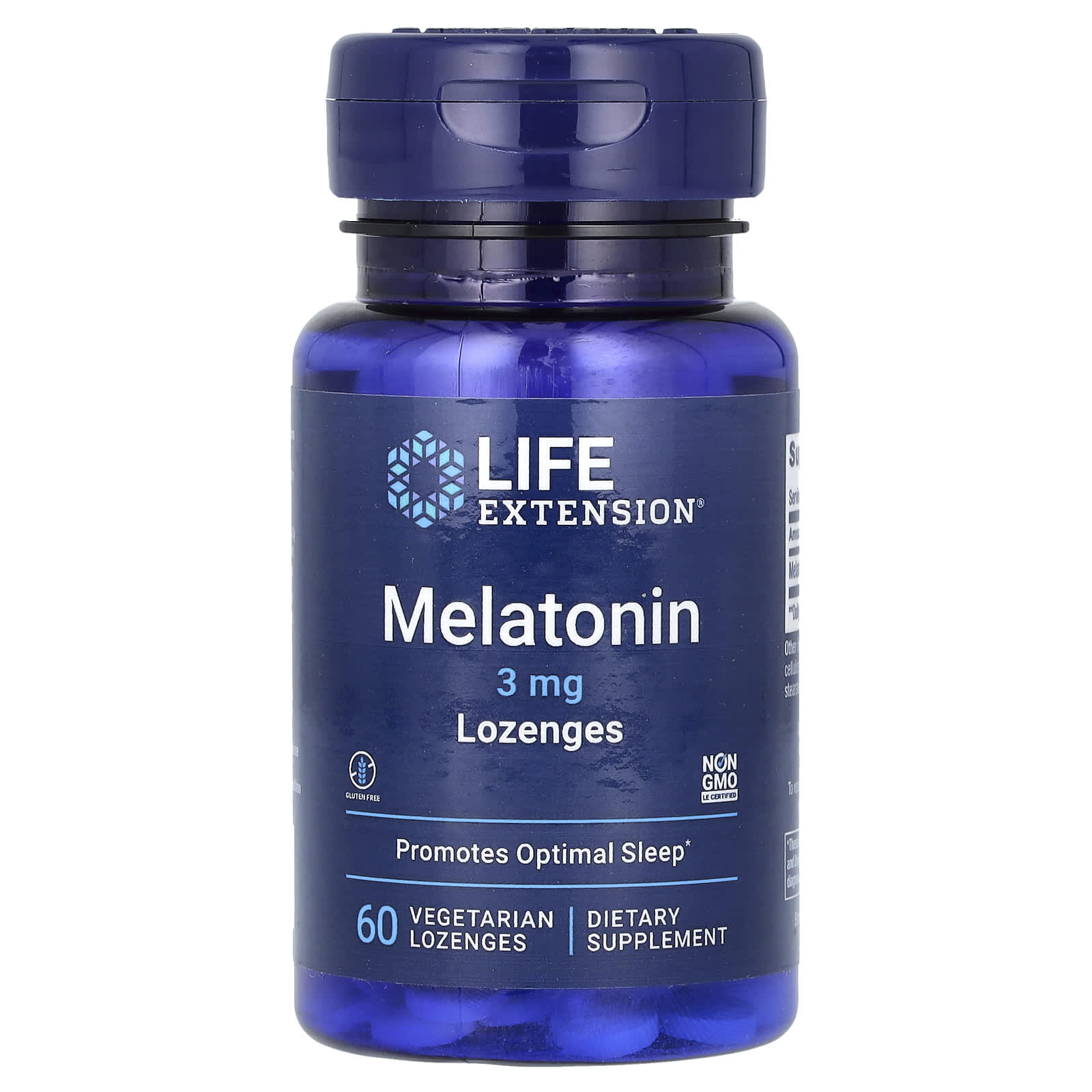 Life Extension Melatonin 3 mg 60 пастилок