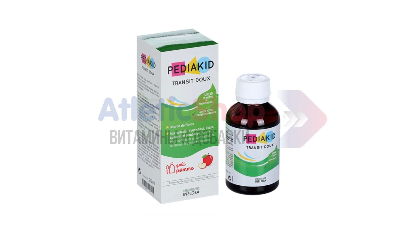 Pediakid Transit doux для работы кишечника 125 мл