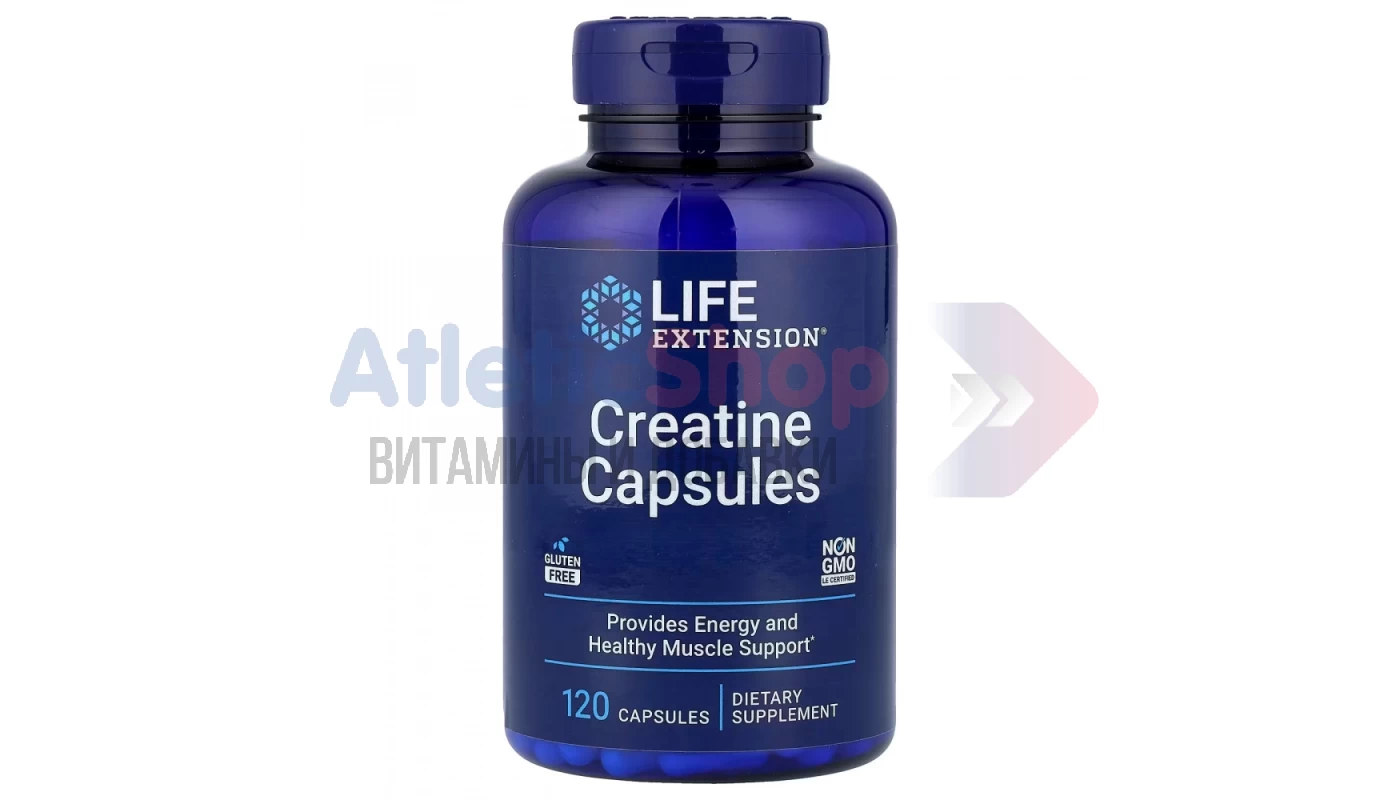 Life Extension Creatine Capsules 120 капс